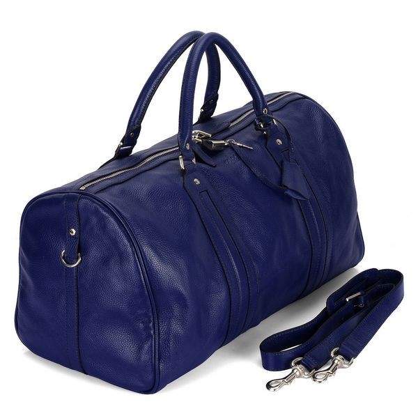 1:1 Gucci 232828 Cowhide Leather Luggage Handbags-Blue - Click Image to Close